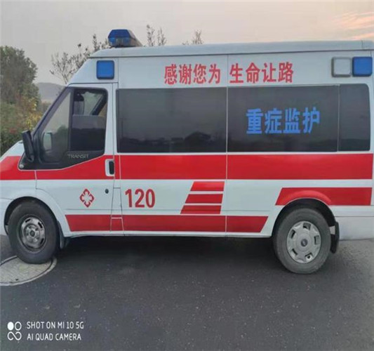 博白救护车出租服务案例3